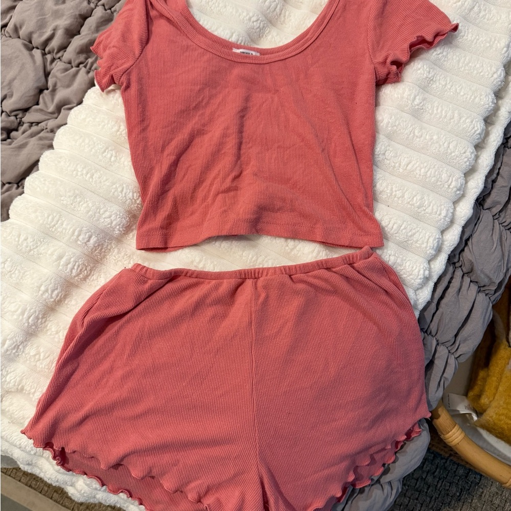 Forever 21 cute pj set worn a couple of times super cute